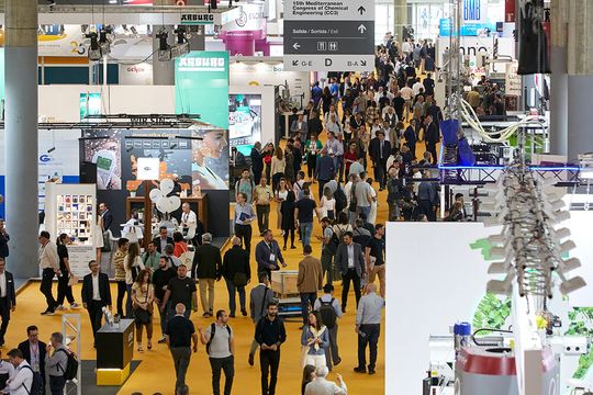 With more than 400 exhibiting companies, the Equiplast has established itself as a benchmark trade fair for the plastics sector.(Source:  Fira Barcelona)