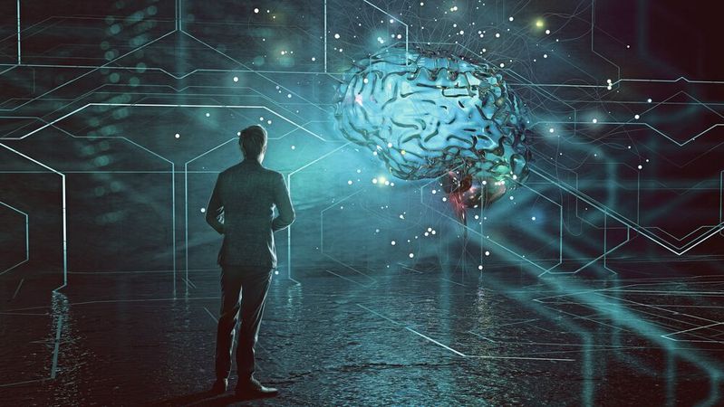 Die Künstliche Intelligenz (KI) ist das Gehirn des Digitalen Zwillings. Sie macht aus den gesammelten Daten wertvolle Erkenntnisse, die Unternehmen für nachhaltige Verbesserungsmaßnahmen nutzen können. Die Künstliche Intelligenz (KI) ist das Gehirn des Digitalen Zwillings. Sie macht aus den gesammelten Daten wertvolle Erkenntnisse, die Unternehmen für nachhaltige Verbesserungsmaßnahmen nutzen können.