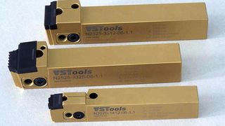 Die Vstools zum Formstechen verfügen über einen geschliffenen Schaft, was eine Wechselgenauigkeit von unter 0,02 mm möglich werden lässt.  (Bild: VST-Vogtland)