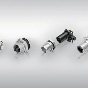 M8- und M12-Flanschsteckverbinder von binder sorgen im Schienenverkehr für zuverlässige Connectivity – beispielsweise in Bremssystemen, Türsteuerungen und Fahrgastinformationssystemen. (Bild:  binder)