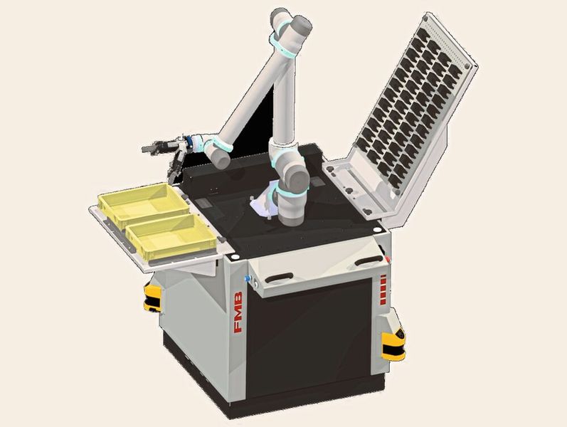 Individuelle Automation einfach aus dem Baukasten aufbauen: die modulare Automationsplattform FMBase von FMB. (Bild: FMB)