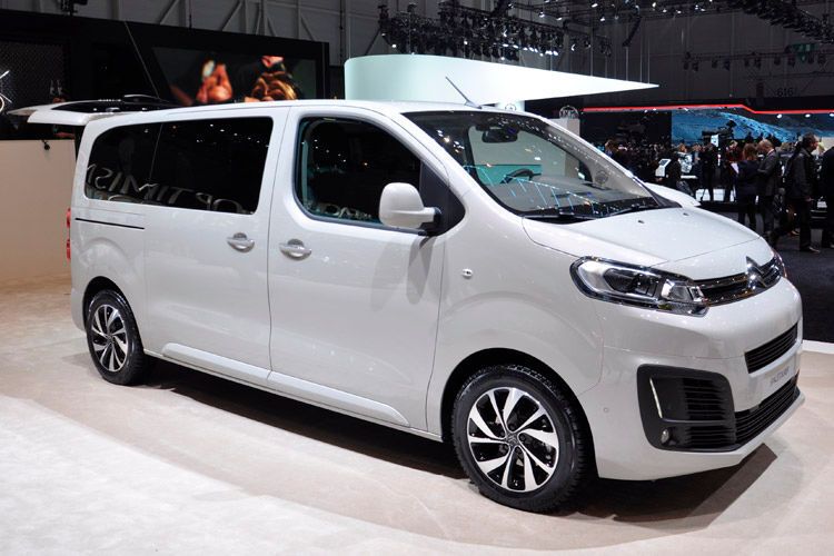 Citroën bringt mit dem Spacetourer die Familienversion des Transporters Jumpy.  (Wehner)