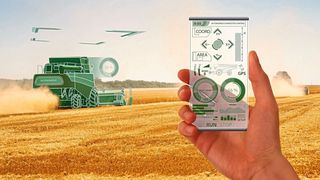 Mobile Maschinen sparen Sprit: Wer automatisiert lenken lässt, spart im Schnitt 10 % Diesel.  (B&R)