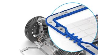 Freudenberg Sealing Technologies hat eine faltbare Dichtung für Batterien entwickelt. (Bild: Freudenberg Sealing Technologies)