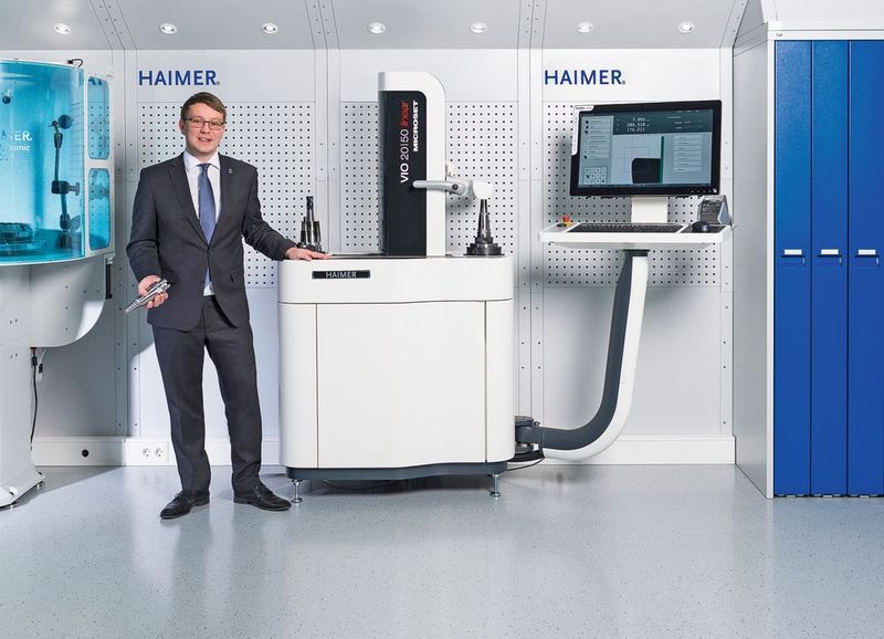 Andreas Haimer, Geschäftsführer der Haimer GmbH: «Die Microset-Werkzeugvoreinstelltechnik komplementiert unser bestehendes Portfolio mit hochpräziser Werkzeug-, Spann-, Schrumpf- und Auswuchttechnik perfekt. Wir werden dadurch zum Systemanbieter für das Werkzeugmanagement.» (Haimer GmbH)
