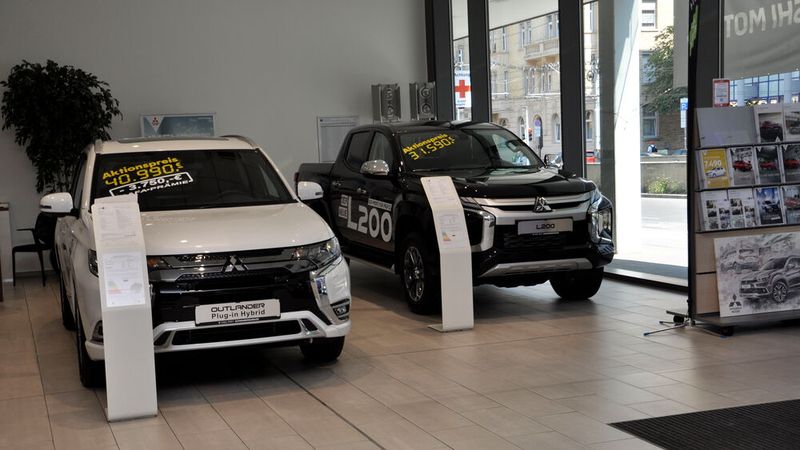 ... und Mitsubishi. (Bild: Simon/»kfz-betrieb«)