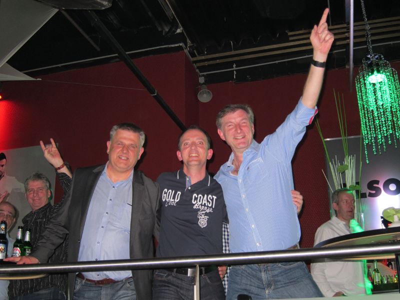 Das AEG-Team gab Gas (v. l.): Michael Göcking, Stephan Schäff und Andreas Hölzer (Bild: IT-BUSINESS)