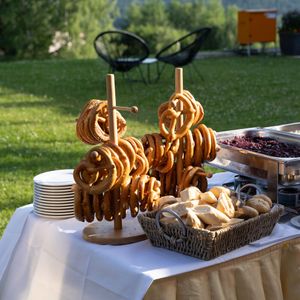 Bayerische Spezialitäten zur Stärkung (Bild: Sysob)