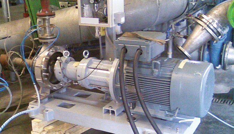 Die Pumpe im Einsatz  (Bild: Bungartz)
