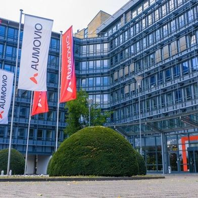 Aumovio-Hauptsitz in Frankfurt am Main. (Bild: Aumovio)