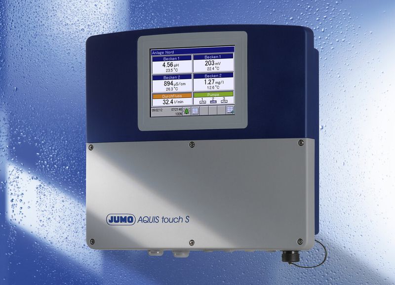 Jumo Aquis touch S: Ein modulares Mehrkanalmessgerät für die Flüssigkeitsanalyse  (Bild: Jumo)