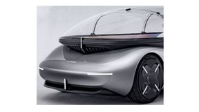 Hard-coated PC window in Asahi Kasei's concept car AKXY2
 (Bild: Asahi Kasei)