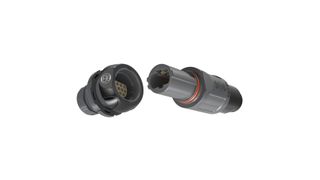 Die aus FDA-zertifiziertem PPSU gefertigten Redel-SP-IP68-Steckverbinder sind leicht und dennoch extrem robust. (Bild: Lemo)