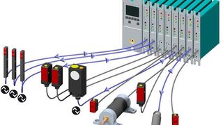 IO-Link-fähige und konventionelle Sensoren lassen sich gemischt an einem Master einsetzen. (Archiv: Vogel Business Media)