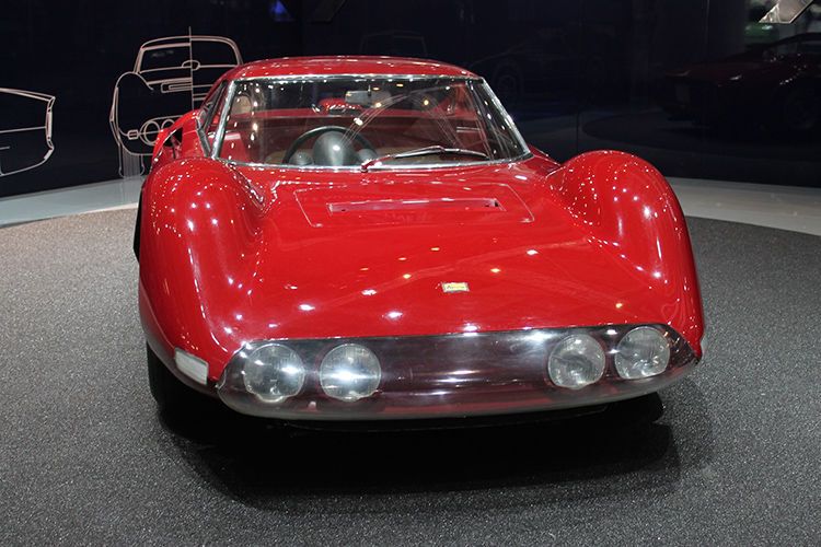 Dino 206 GT Berlinetta Speciale Pininfarina von 1965. (autodrom)