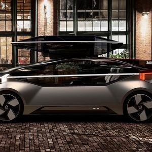 ... wie die Mobilität der Zukunft aus Sicht der Schweden aussehen könnte.(Bild:  Volvo)