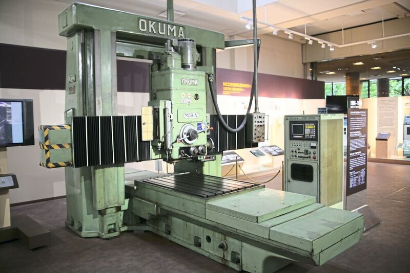 One of the first portal milling centers of Okuma, introduced in 1966. (Okuma)