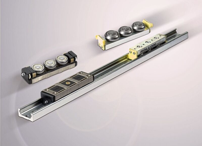  Rollon liefert die Automationskomponenten in Schienenlängen von 160 mm – 3600 mm sowie in den Schienenbreiten 18, 28, 35, 43 und 63 mm.  (Rollon)