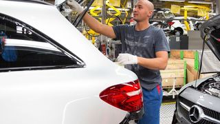 Im finnischen Werk von Valmet Automotive läuft beispielsweise der Mercedes GLC vom Band. (Valmet)