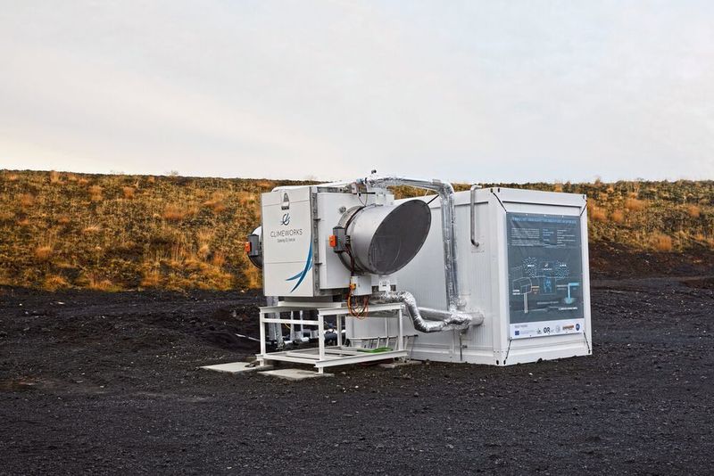 Geothermie nutzen: In Island lassen sich Filteranlagen für Kohlendioxid besonders wirtschaftlich betreiben. (Climeworks)