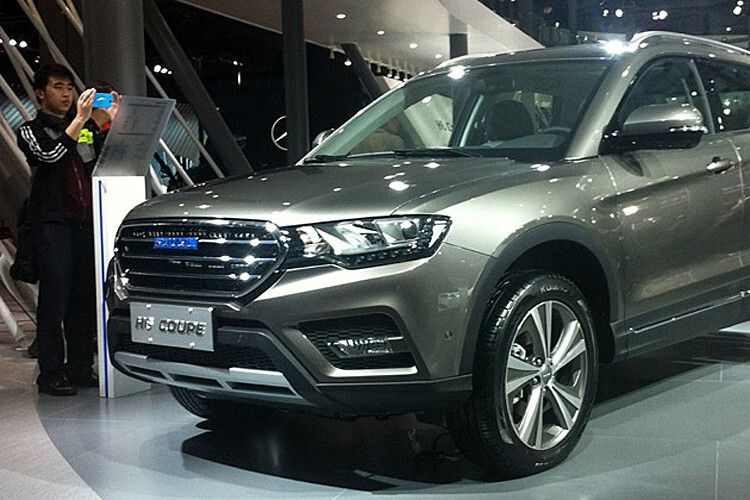 Der Haval H6 ist das meistverkaufte SUV in China. In Shanghai steht nun der H6 Coupé. (Foto: sp-x/Holger Holzer)