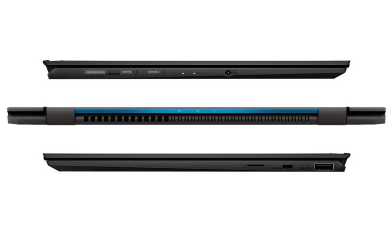 Das Prestige 13 AI Evo von MSI wiegt weniger als ein Kilo, ist 16,9 mm schlank und bietet zahlreiche Anschlüsse wie zwei Thunderbolt-4-Ports. (Bild: MSI)