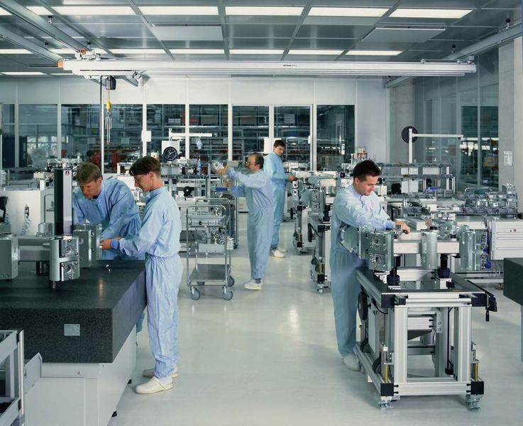 Innovationsoffensive: Die hohe Dichte der Neuerungen bei Trumpf schlägt sich auch in Zahlen nieder. Die Ausgaben für Forschung und Entwicklung stiegen im Geschäftsjahr 2007/2008 um 11% auf 151 Mio. Euro. (Archiv: Vogel Business Media)