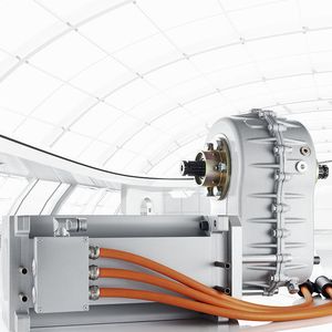 Angetrieben wird der Stromos von dieser kompakten E-Einheit aus dem Hause Fräger. 