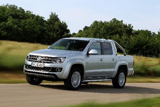 Volkswagen Nutzfahrzeuge greift mit dem Amarok nach den Markt der Mittelklasse-Pickups. Derzeit arbeitet der Hersteller an der deutschen und europäischen Markteinführung. (Archiv: Vogel Business Media)