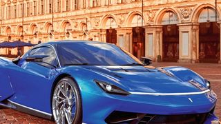 Pininfarina geht unter die Autohersteller. Das erste Modell heißt Battista, benannt nach dem Firmengründer Battista Pininfarina. (Pininfarina/Altavilla)