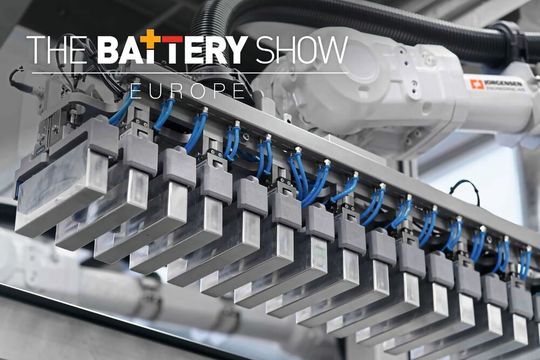 In Stuttgart findet in gut einem Monat wieder die Battery Show Europe statt. Veranstaltet von Informa PLC, können die Besucher sich wieder über ein Feuerwerk an Präsentationen rund um die Wertschöpfungskette Batterie vorführen lassen.(Bild:  Informa PLC)