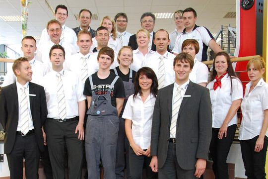 Das Team vom Autohaus Wicke. (Archiv: Vogel Business Media)