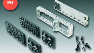 Weidmüller SAI Leer-Gehäuseset: Neue modulare Sensor-Aktor-Interface-Leergehäuse in Schutzart IP67. (Weidmüller) (Archiv: Vogel Business Media)