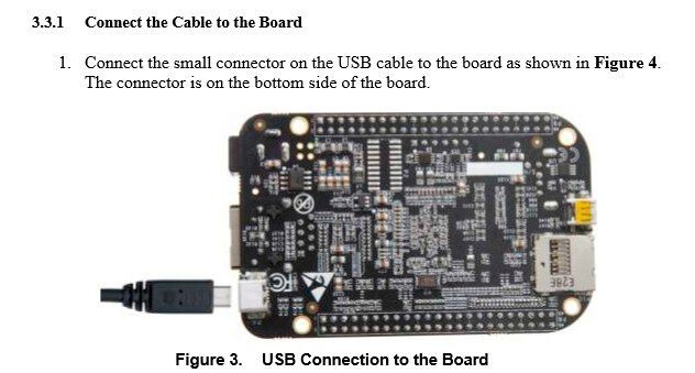 Beaglebone Black: USB-Anschluss (Bild: TI / beagleboard.org)
