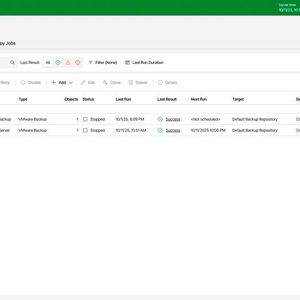 Mit Veeam geschützte Workloads in der neuen Web-Benutzeroberfläche.(Bild:  Veeam)