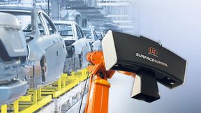 The Surface Control Automotive measuring system from Micro-Epsilon automatically detects dents, scratches and other surface defects on body shells. (Image:Micro-Epsilon)
