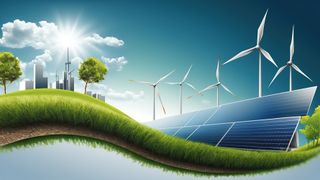 Nach aktuellen Auswertungen der Arbeitsgruppe Erneuerbare Energien-Statistik (AGEE-Stat) wurde 2025 in Deutschland mit 290 TWh rund 1 % mehr erneuerbarer Strom erzeugt als noch im Vorjahr. (Bild: stock.adobe.com - Argitopia)