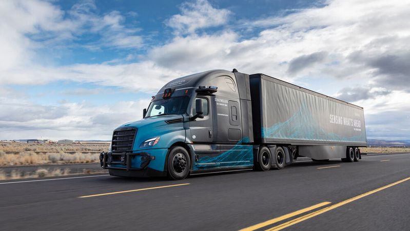 Daimler Truck testet in den USA das autonome Fahren nach Level 4.(Bild:  Daimler Trucks)