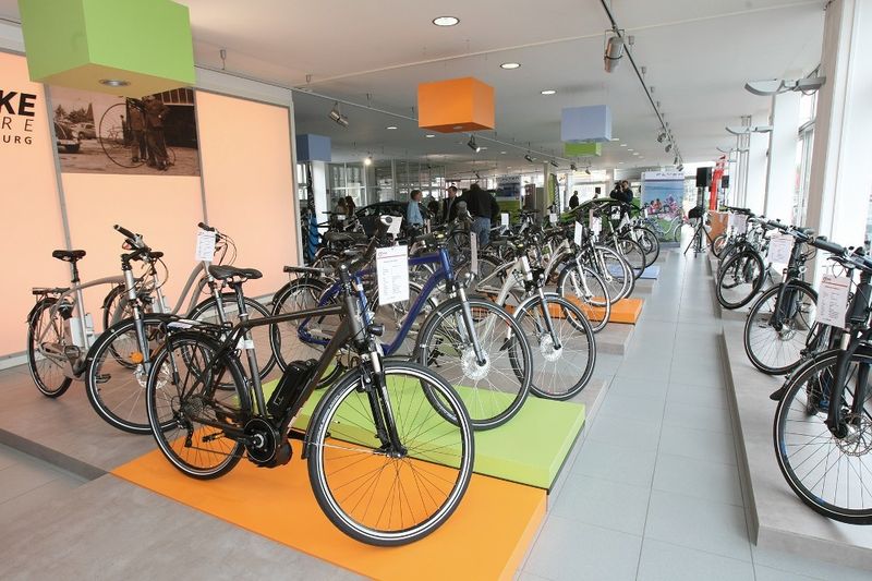Der E-Bike-Store ist eine wichtige Ergänzung zum bisherigen Mobilitätsangebot der Autohausgruppe. (Foto: Autohaus Wolfsburg)