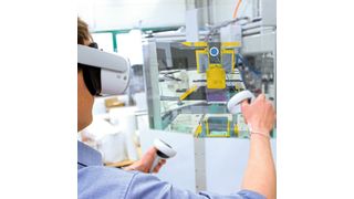 Selbstgesteuerte Personaltrainings in der Virtuellen Realität ermöglichen den gezielten und nachhaltigen Aufbau von Prozesswissen, ohne die reale Produktion stoppen zu müssen oder Ressourcen zu verbrauchen. (Bild: Fraunhofer IVV)