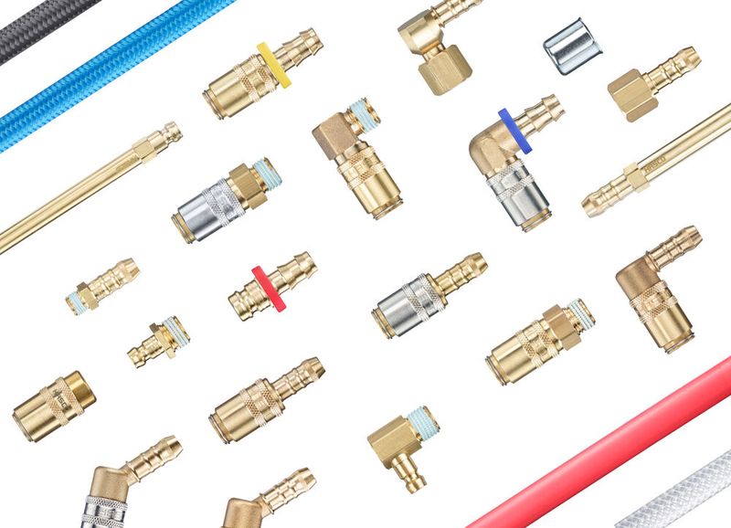 Hasco hat in diesem Jahr in puncto Temperierung auch das System Push Lok  Ø5 eingeführt und das Programm Temperiersystem Ø5 gleichzeitig erweitert. (Bild: Hasco)