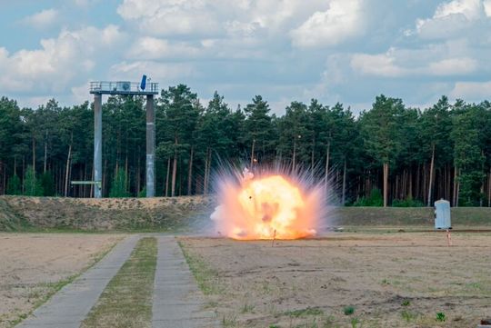 Auf ihrem Testgelände Technische Sicherheit in Horstwalde untersucht die Experten der BAM, wie sich Explosivstoffe in der Praxis verhalten. (Bild:  BAM)