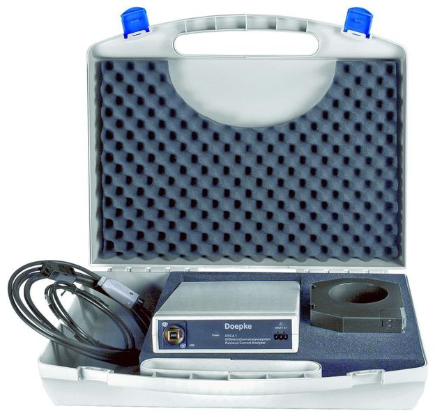 Das Mess- und Monitoring-System DRCA 1 ist als Koffer-Set erhältlich. Bild: Doepke (Archiv: Vogel Business Media)