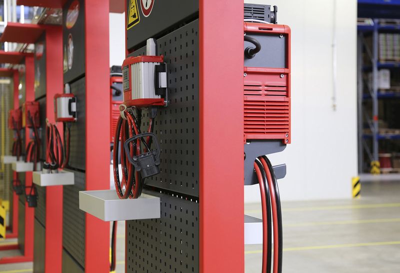 Wenn es die Räumlichkeiten zulassen, kann man die Module auch beidseitig nutzen. (Bild: Fronius)