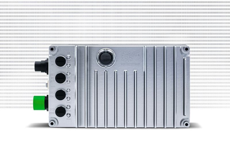 Der Nordac On von Nord Drivesystems ist ein kompakter, smarter Frequenzumrichter für den dezentralen Einsatz (Bild: Nord Drivesystems)