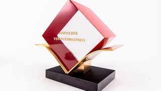 Diese Trophäe bekommen die Gewinner des Deutschen Verpackungspreises. (dvi)
