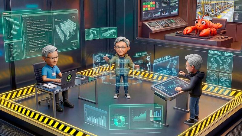 Mit neuen Frameworks, Modellen und Referenzarchitekturen bringt Nvidia autonome KI-Agenten in die Unternehmen. Die Bots sollen nicht mehr nur antworten, sondern handeln.(Bild:  Nvidia)