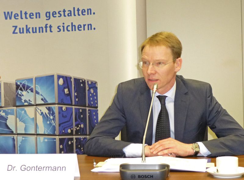 ZVEI-Chefvolkswirt Dr. Andreas Gontermann zur Krise in Europa: „Wir gehen davon aus, dass das Schlimmste vorüber ist.“ (Bild: Finus)