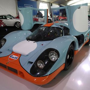 Der 1970er Porsche 917k auf Rang 5 (14,1 Mio.) spielte in Steve McQueens legendärem Autofilm Le Mans mit.(Bild:  Classic-Analytics)