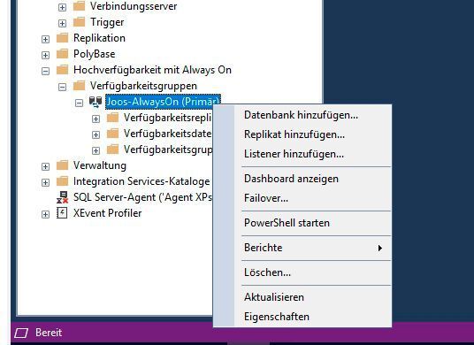 Die Hochverfügbarkeit spielt auch in SQL Server 2019 eine wichtige Rolle. Diese Funktion steht ebenfalls in der Standard Edition zur Verfügung. (Joos)